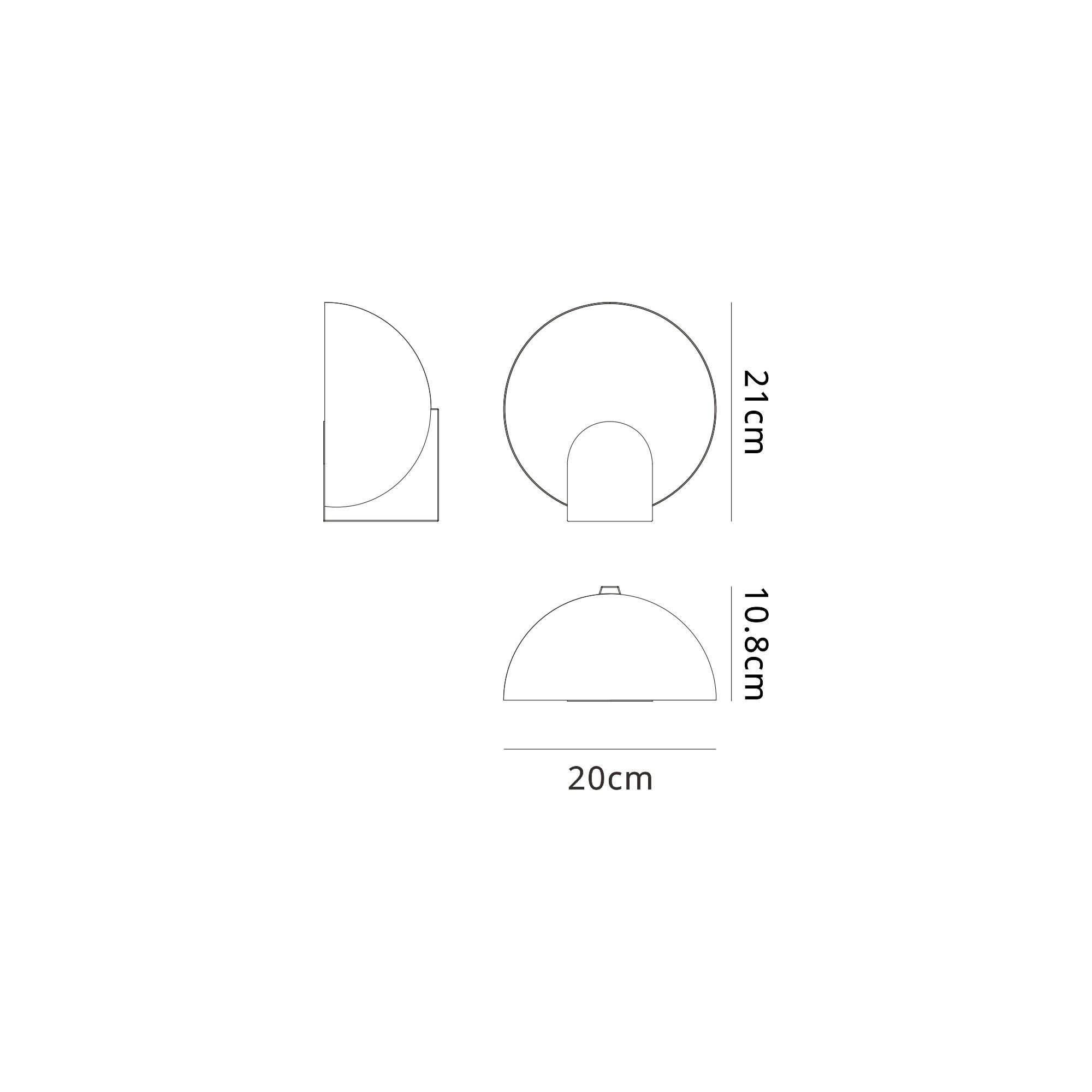 Oculo Wall Lights Mantra Flush Wall Lights